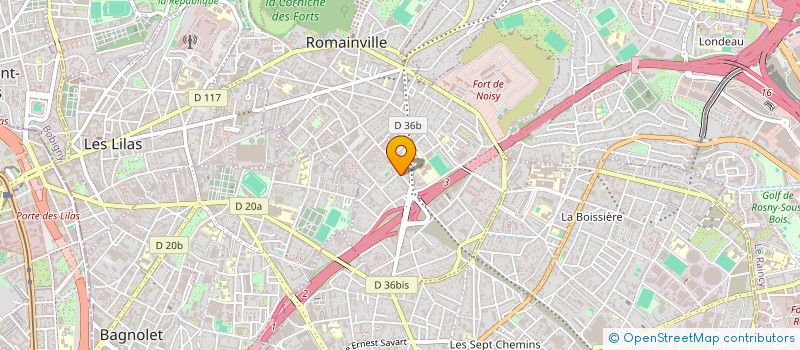 localisation de l'entreprise MADAME JULIETTE LEFEU à ROMAINVILLE
