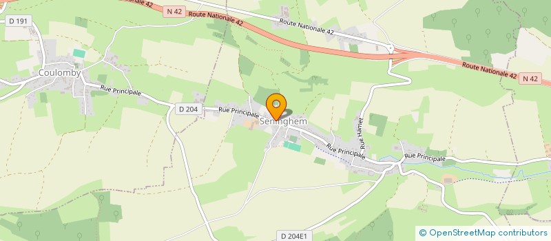 localisation de l'entreprise MADAME JULIETTE LEFRANCOIS  COULOMBY