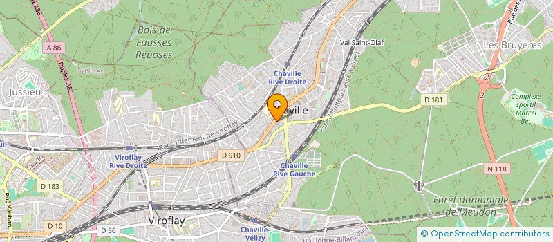 localisation de l'entreprise MADAME JULIETTE LEGENDRE à CHAVILLE