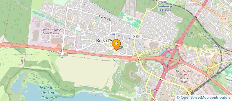 localisation de l'entreprise MADAME JULIETTE LEJEUNE  BOIS-D'ARCY