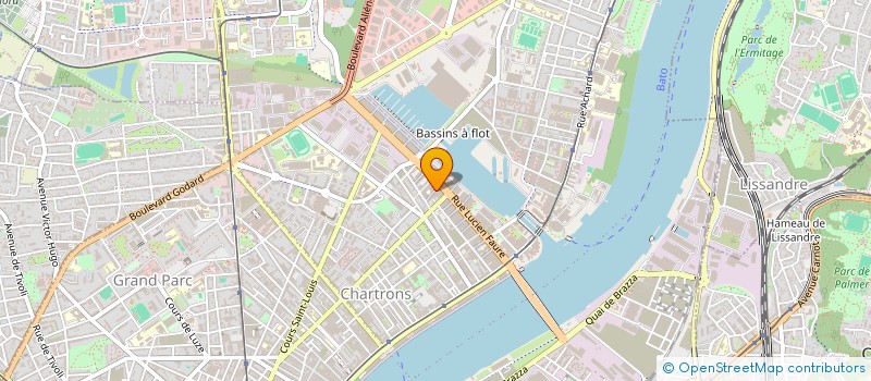 localisation de l'entreprise MADAME JULIETTE LELIARD  BORDEAUX