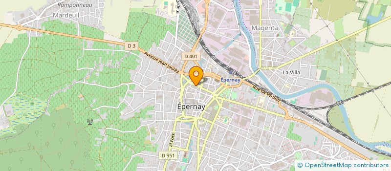 localisation de l'entreprise MADAME JULIETTE LELONG  EPERNAY