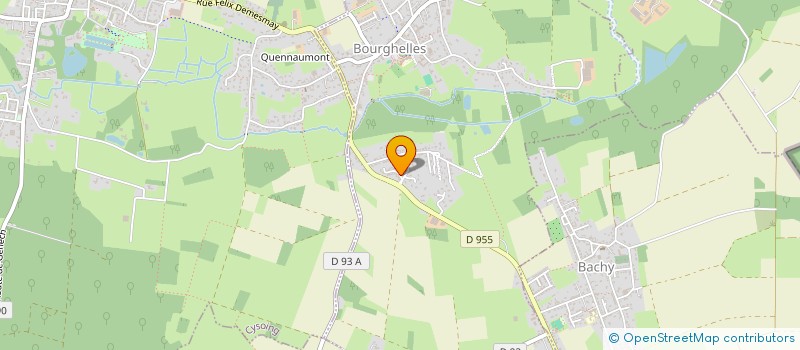localisation de l'entreprise MADAME JULIETTE LEMILLE  BOURGHELLES