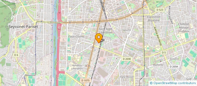 localisation de l'entreprise MADAME JULIETTE LEMPEREUR à GRENOBLE