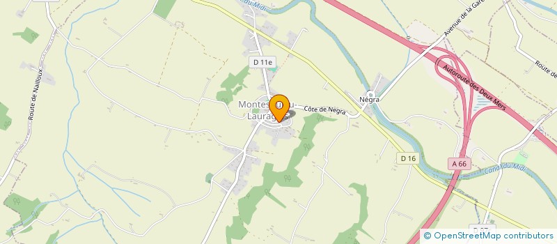 localisation de l'entreprise MADAME JULIETTE LENAERTS  MONTESQUIEU-LAURAGAIS