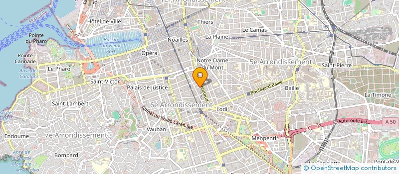 localisation de l'entreprise MADAME JULIETTE LEROUX  MARSEILLE