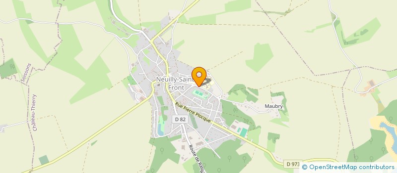 localisation de l'entreprise MADAME JULIETTE LEROY  NEUILLY-SAINT-FRONT