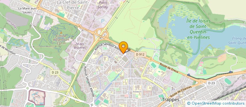 localisation de l'entreprise MADAME JULIETTE LEVIS  TRAPPES