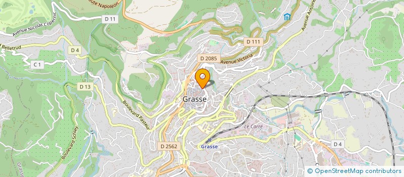 localisation de l'entreprise MADAME JULIETTE LISBONIS  GRASSE