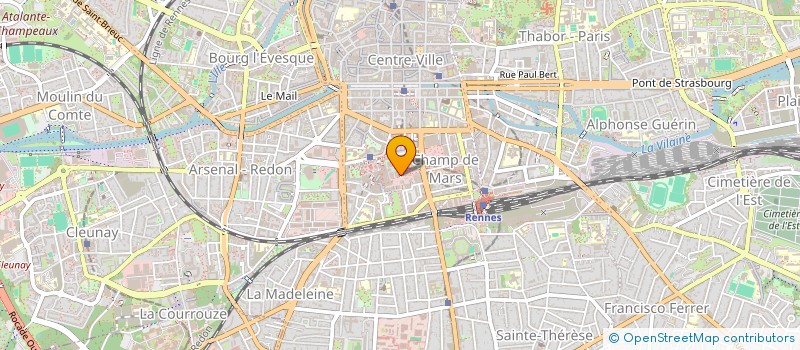 localisation de l'entreprise MADAME JULIETTE LOISEL  RENNES