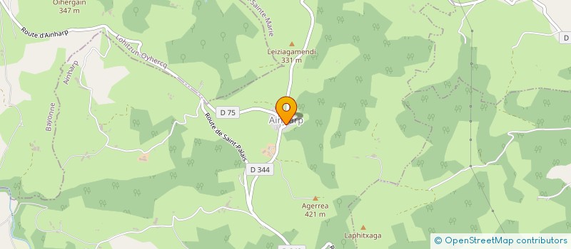 localisation de l'entreprise MADAME JULIETTE LOUGAROT--GIL  GOTEIN-LIBARRENX