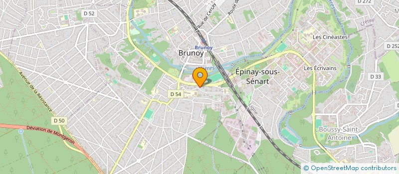 localisation de l'entreprise MADAME JULIETTE LOURDEZ à BRUNOY