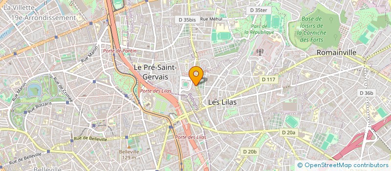 localisation de l'entreprise MADAME JULIETTE LOUVART DE PONTLEVOYE à LE PRE-SAINT-GERVAIS