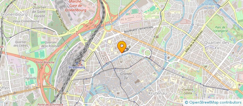 localisation de l'entreprise MADAME JULIETTE LUND à STRASBOURG