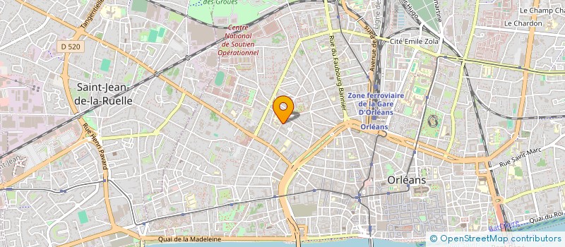 localisation de l'entreprise MADAME JULIETTE LUSSEAU  ORLEANS