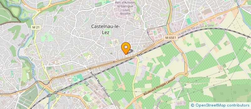 localisation de l'entreprise MADAME JULIETTE LUSVEN à CASTELNAU-LE-LEZ