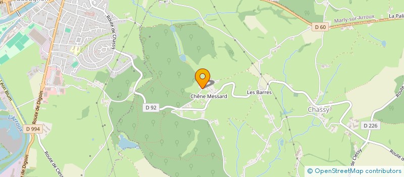 localisation de l'entreprise MADAME JULIETTE LUTMANN  CHASSY