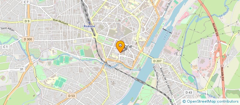 localisation de l'entreprise MADAME JULIETTE MALAQUIN  ROANNE