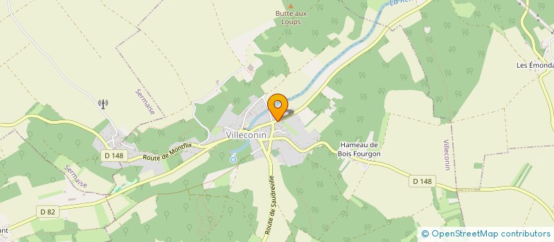 localisation de l'entreprise MADAME JULIETTE MALGUY  VILLECONIN