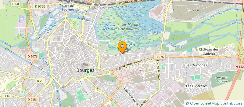 localisation de l'entreprise MADAME JULIETTE MALIDOR  BOURGES