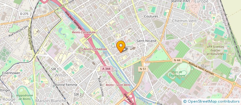 localisation de l'entreprise MADAME JULIETTE MALNOUE  REIMS