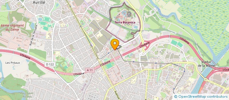 localisation de l'entreprise MADAME JULIETTE MANIEZ à ANGERS