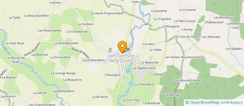 localisation de l'entreprise MADAME JULIETTE MARANGE à BELFORET-EN-PERCHE