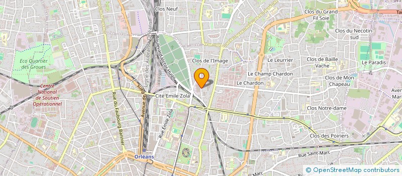 localisation de l'entreprise MADAME JULIETTE MARCHAND  ORLEANS