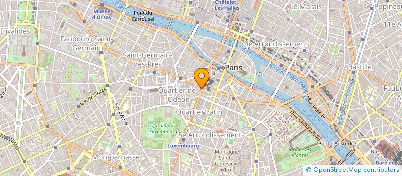 localisation de l'entreprise MADAME JULIETTE MARIE MARCHAL  PARIS