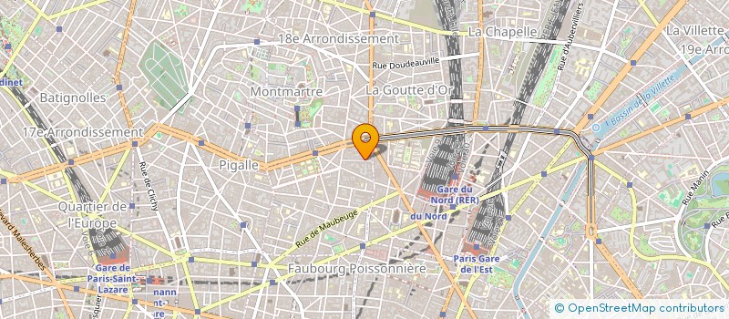 localisation de l'entreprise MADAME JULIETTE MARTIN  PARIS