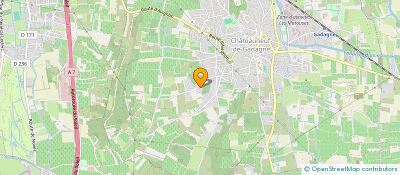 localisation de l'entreprise MADAME JULIETTE MASIP-PONS  CHATEAUNEUF-DE-GADAGNE