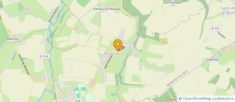 localisation de l'entreprise MADAME JULIETTE MATHE  SAINT-GERMAIN-LE-VASSON