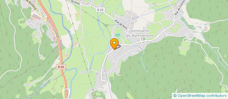 localisation de l'entreprise MADAME JULIETTE MATHIEU à DOMMARTIN-LES-REMIREMONT
