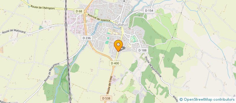 localisation de l'entreprise MADAME JULIETTE MAUGARD à CHABEUIL