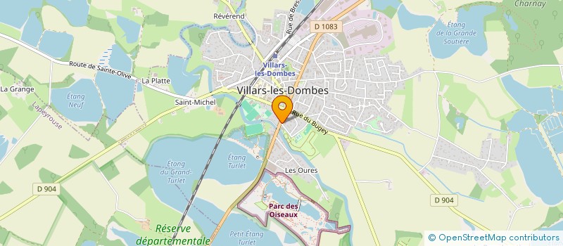 localisation de l'entreprise MADAME JULIETTE MENAGER à VILLARS-LES-DOMBES