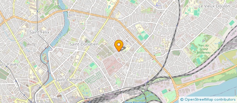 localisation de l'entreprise MADAME JULIETTE MENARD  NANTES