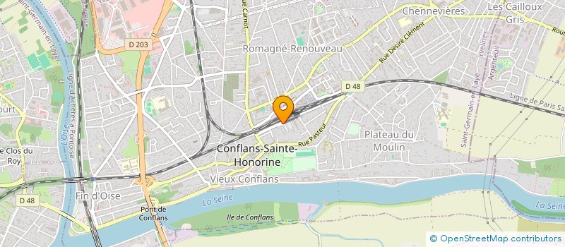 localisation de l'entreprise MADAME JULIETTE MERTENS à CONFLANS-SAINTE-HONORINE