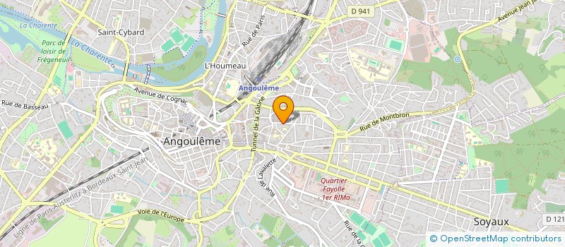 localisation de l'entreprise MADAME JULIETTE MICHELOT à ANGOULEME