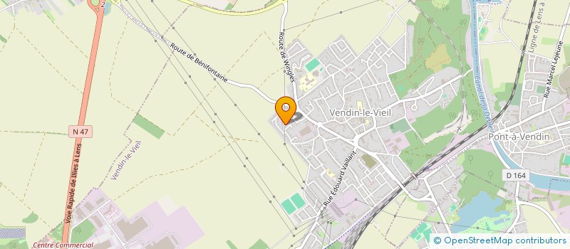 localisation de l'entreprise MADAME JULIETTE MORAND  VENDIN-LE-VIEIL