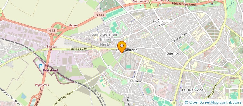 localisation de l'entreprise MADAME JULIETTE MORGAN DE RIVERY à CAEN