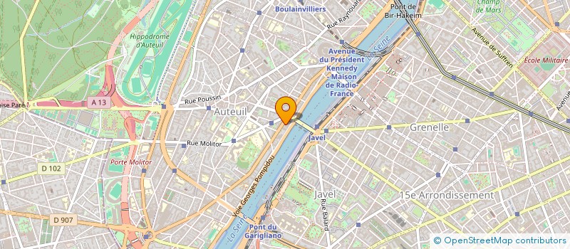 localisation de l'entreprise MADAME JULIETTE MOUANTRI  PARIS