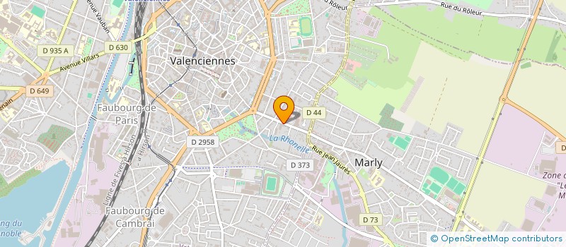 localisation de l'entreprise MADAME JULIETTE MOURLOT à VALENCIENNES