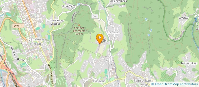 localisation de l'entreprise MADAME JULIETTE MURACCIOLE  SAINT-ALBAN-LEYSSE