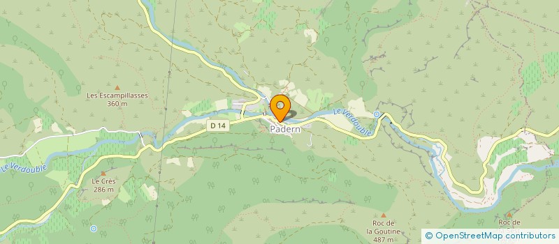 localisation de l'entreprise MADAME JULIETTE NEGRE  PADERN