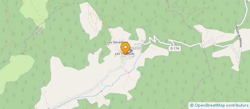 localisation de l'entreprise MADAME JULIETTE NOEL  MISCON