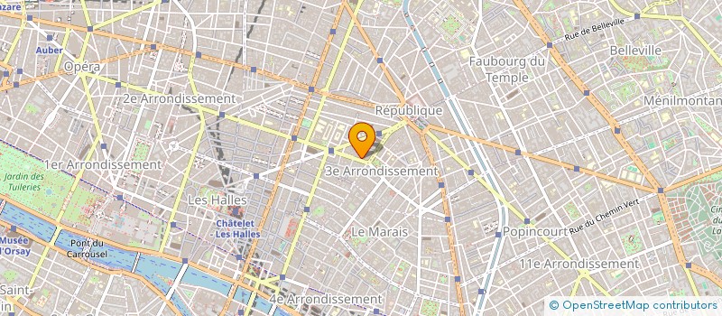 localisation de l'entreprise MADAME JULIETTE OLIVIER à PARIS