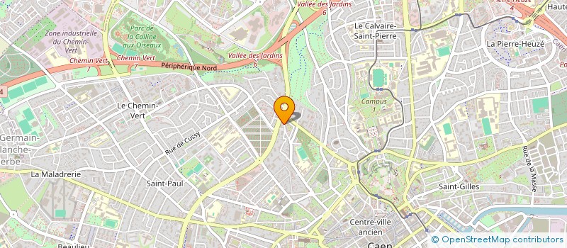 localisation de l'entreprise MADAME JULIETTE OURDAS à CAEN