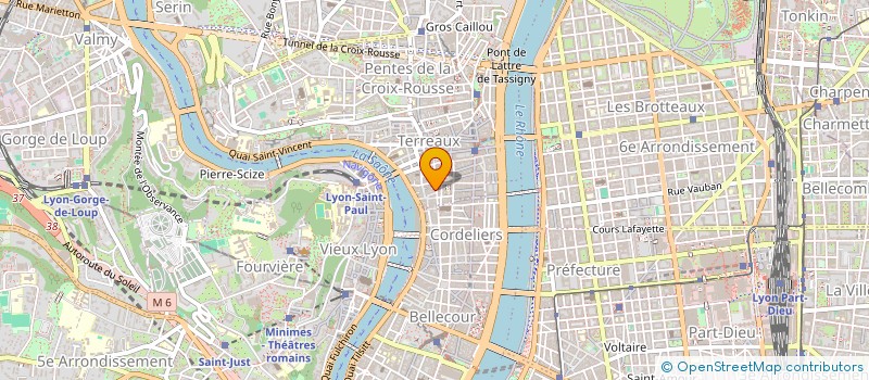 localisation de l'entreprise MADAME JULIETTE PARISOT à LYON