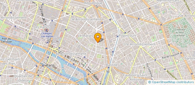 localisation de l'entreprise MADAME JULIETTE PARNELL  PARIS