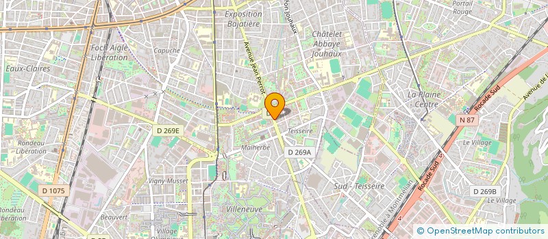 localisation de l'entreprise MADAME JULIETTE PASINI  GRENOBLE